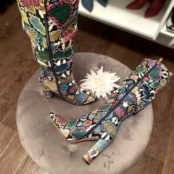 Multi Color Reptile Boot - Picture 6 of 6